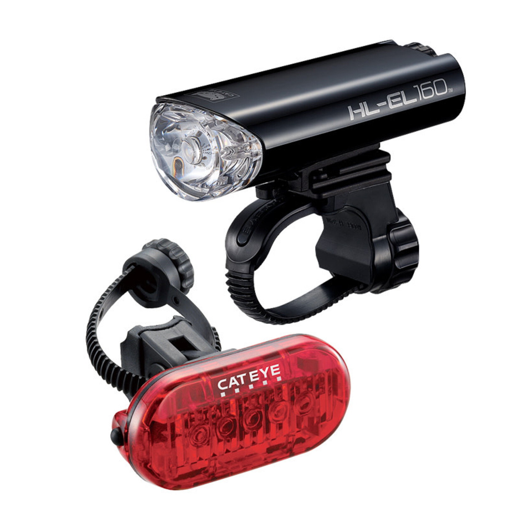CATEYE CatEye HL-EL160 & Omni 5 Light Set, 50/5 Lumens