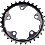 FSA FSA 9spd Steel Road Chainring, 80mm BCD, 5-bolt, 30t,