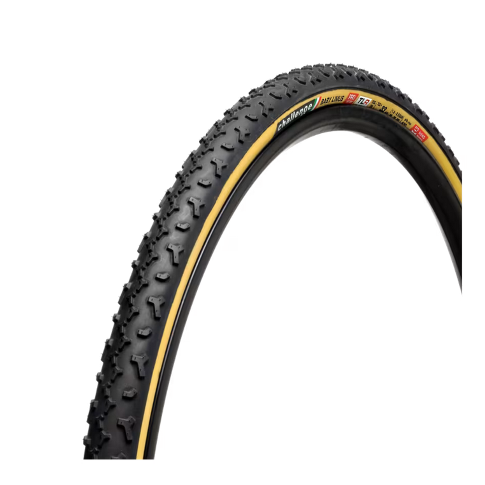 CHALLENGE Challenge Baby Limus Pro Handmade Tubeless Cyclocross Tire 700c x 33mm