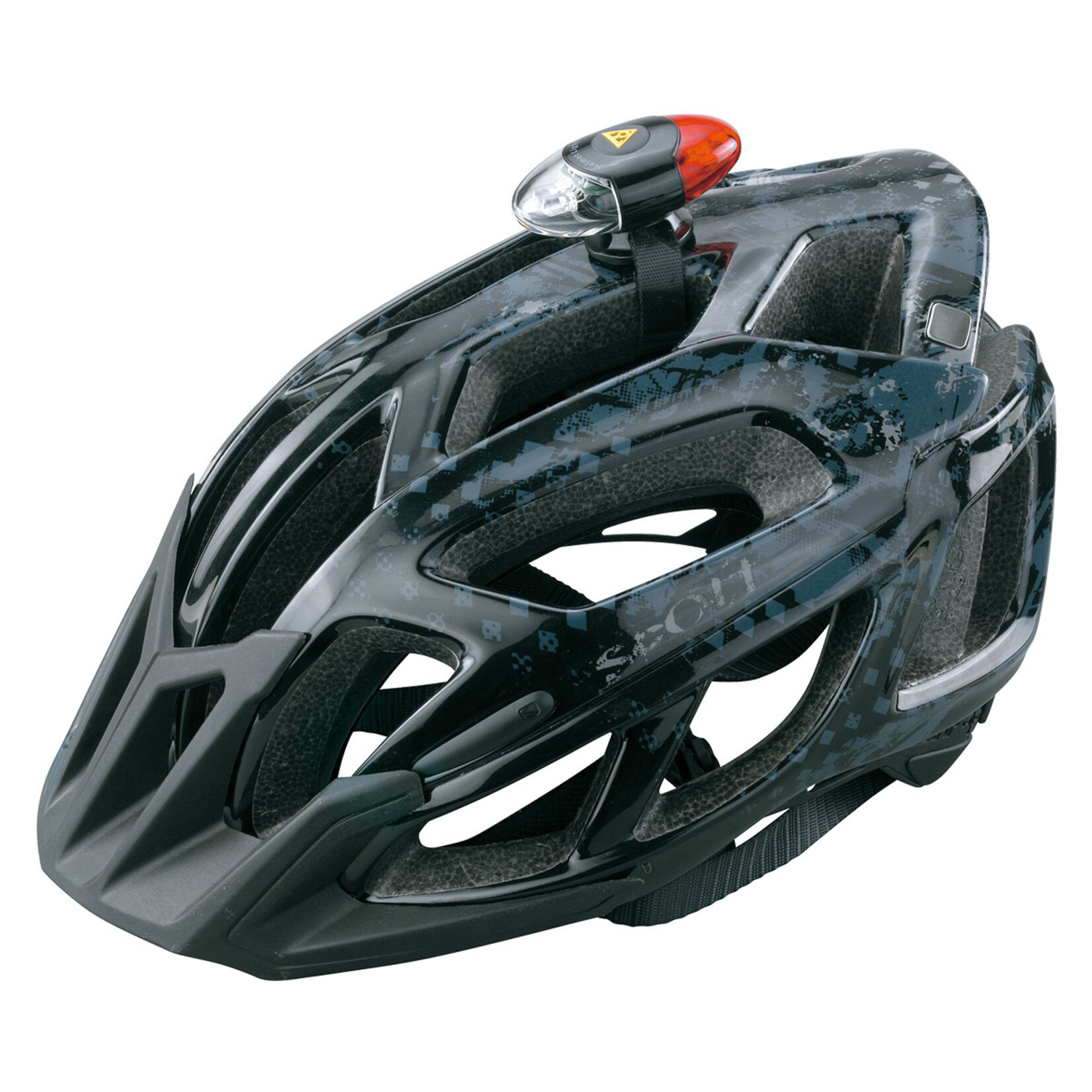 TOPEAK Topeak Headlux Dual Helmet Light, 6/6 Lumens
