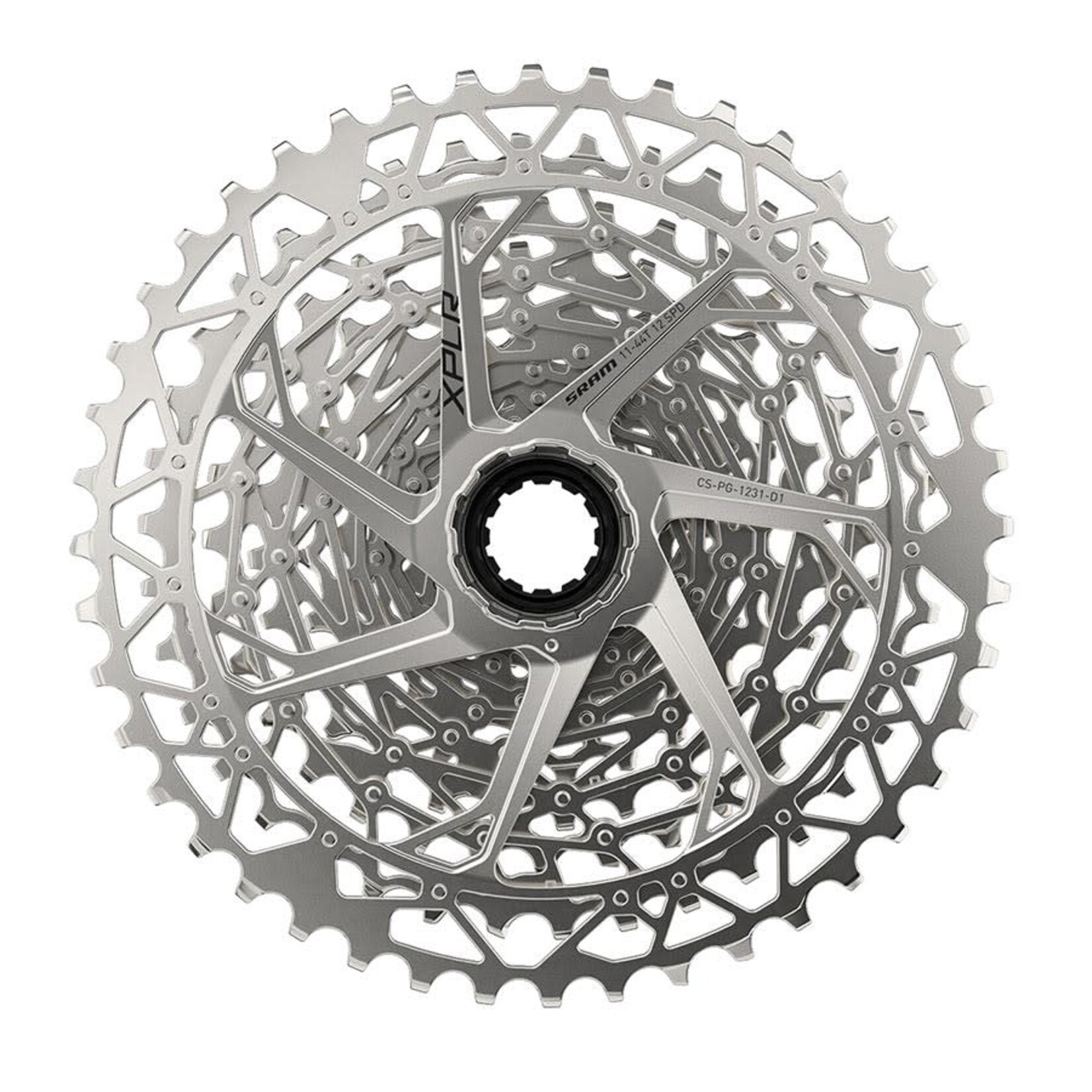SRAM Sram 12spd XPLR Apex PG-1231 Cassette 11-44T (For 11spd HG Freehub)