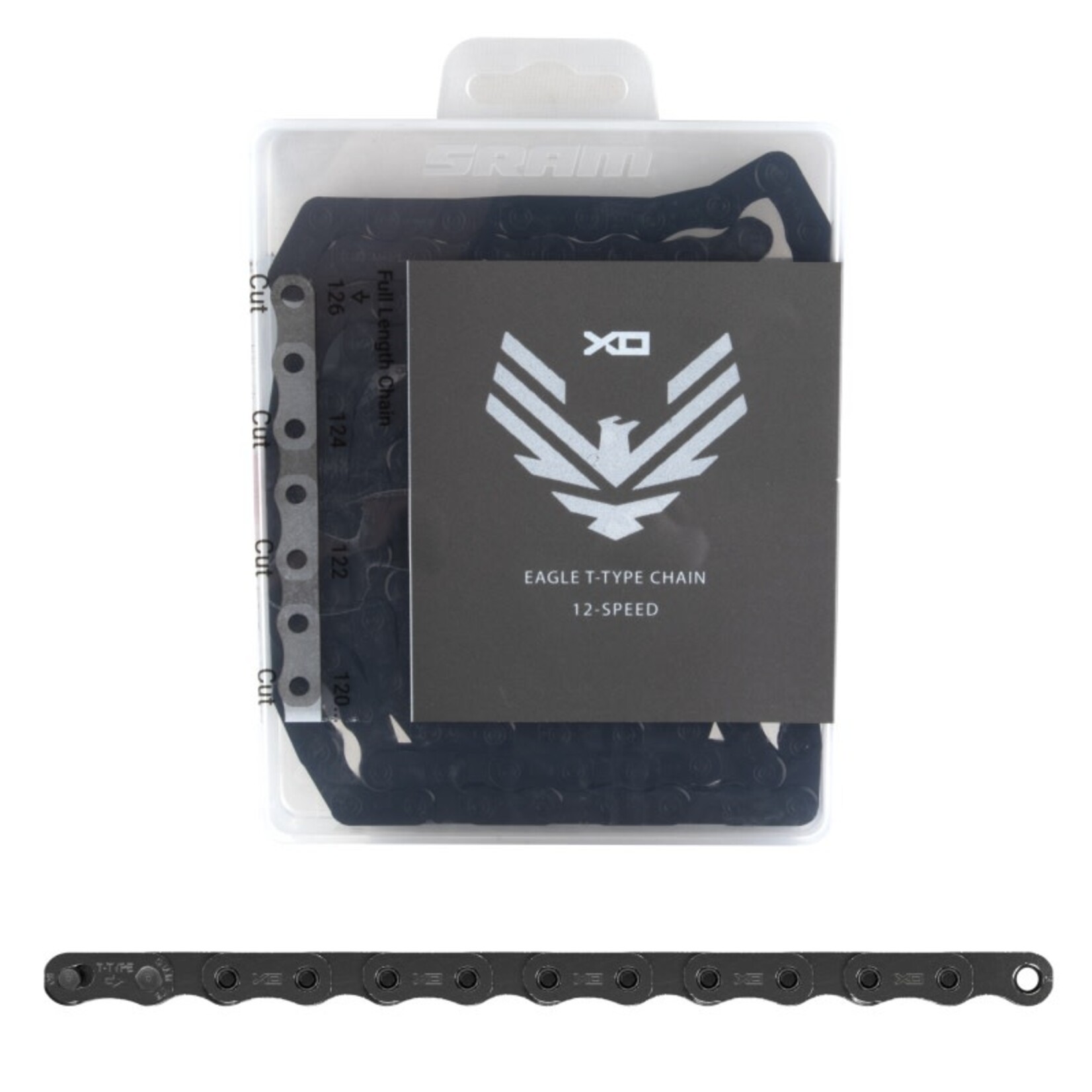 SRAM Sram 12spd X0 Eagle T-Type Flattop Chain
