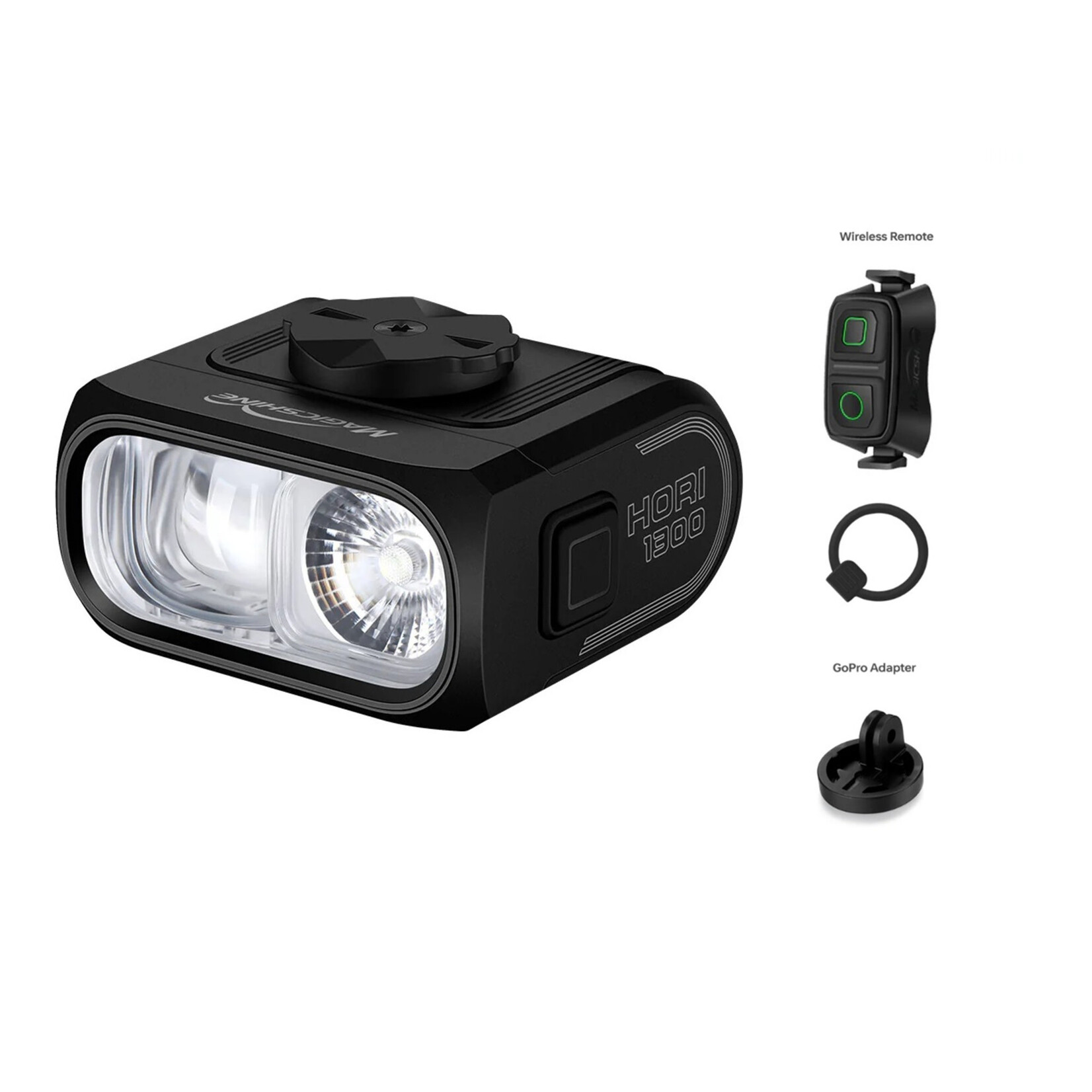 MAGICSHINE Magicshine Hori 1300 Front Light, 1300 Lumens