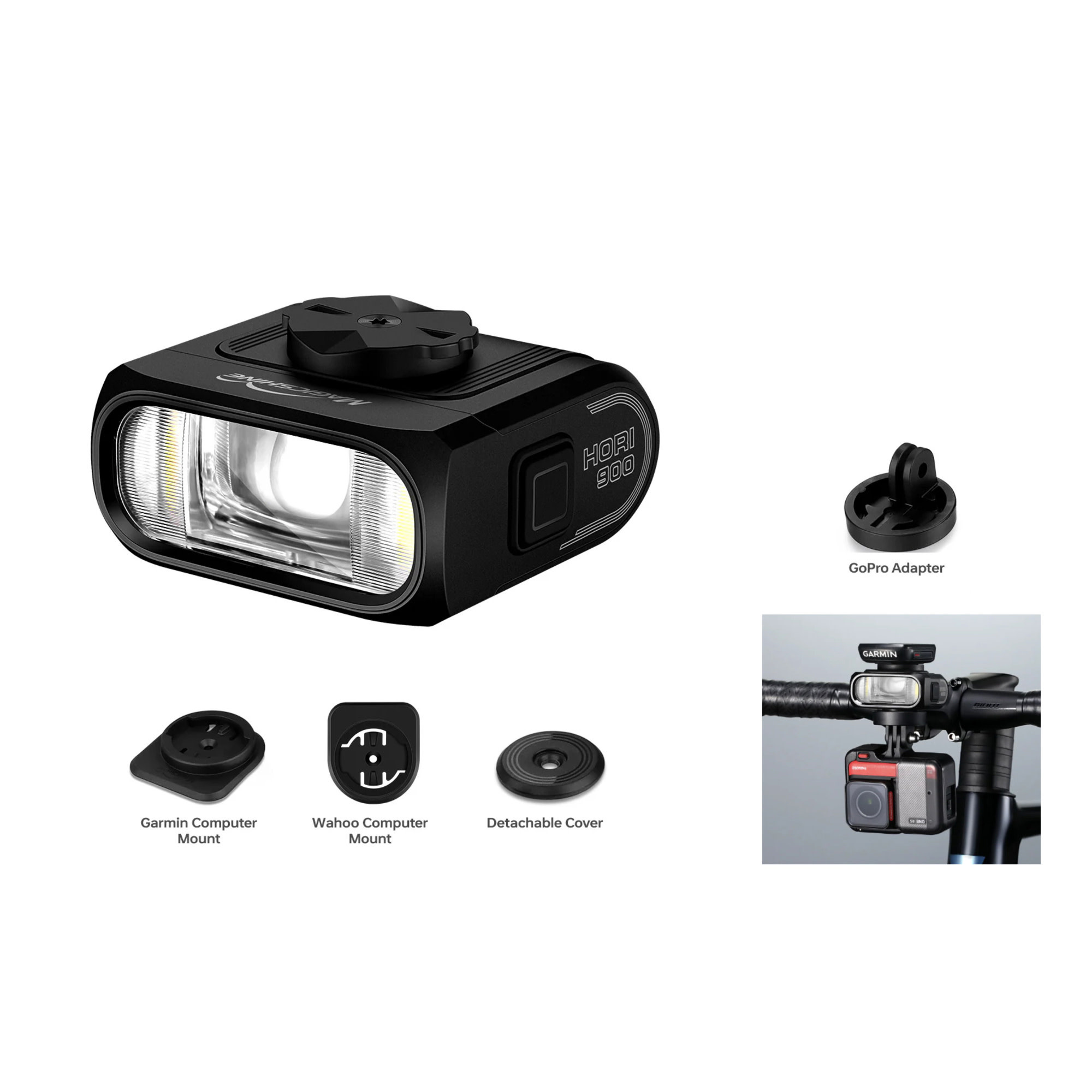 Front Light Set MagicShine Hori 900 Front Light, 900 Lumens - Rebec and Kroes Cycle & Sport