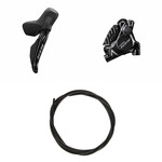 SHIMANO Shimano 12spd 105 ST-R7170-RE Di2 Shift Lever w/ BR-R7170 Hydraulic Caliper, Flat Mount
