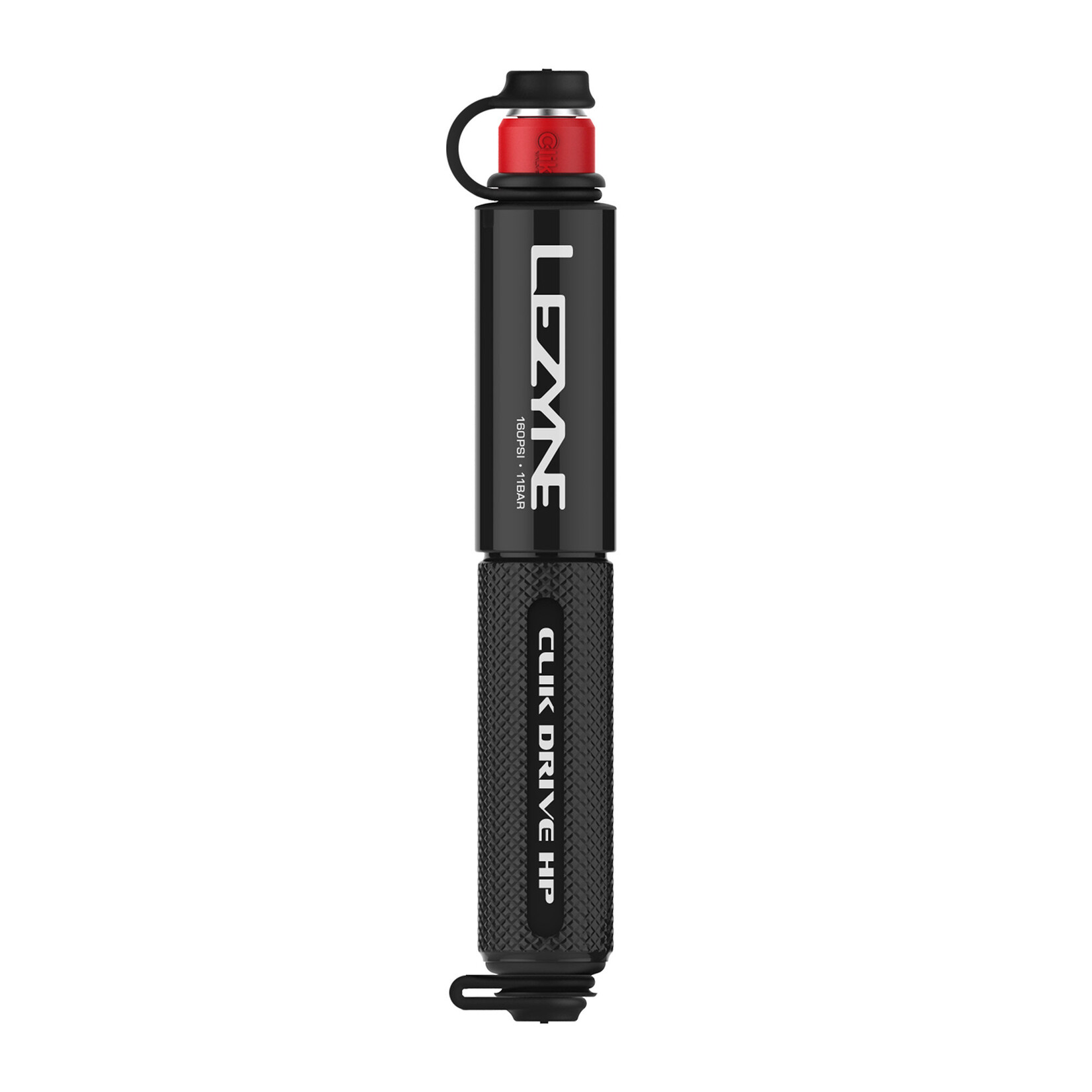 LEZYNE Lezyne CLIK DRIVE HP Pump, 140mm, Black