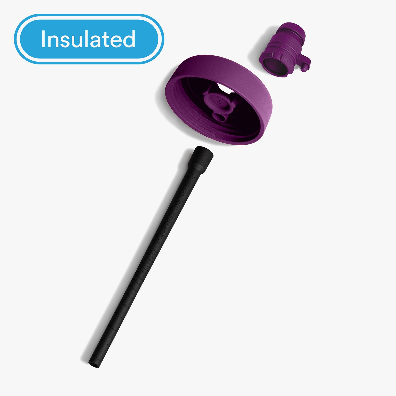 BIVO Bivo Trio Stainless Steel Insulated Water Bottle 621ml