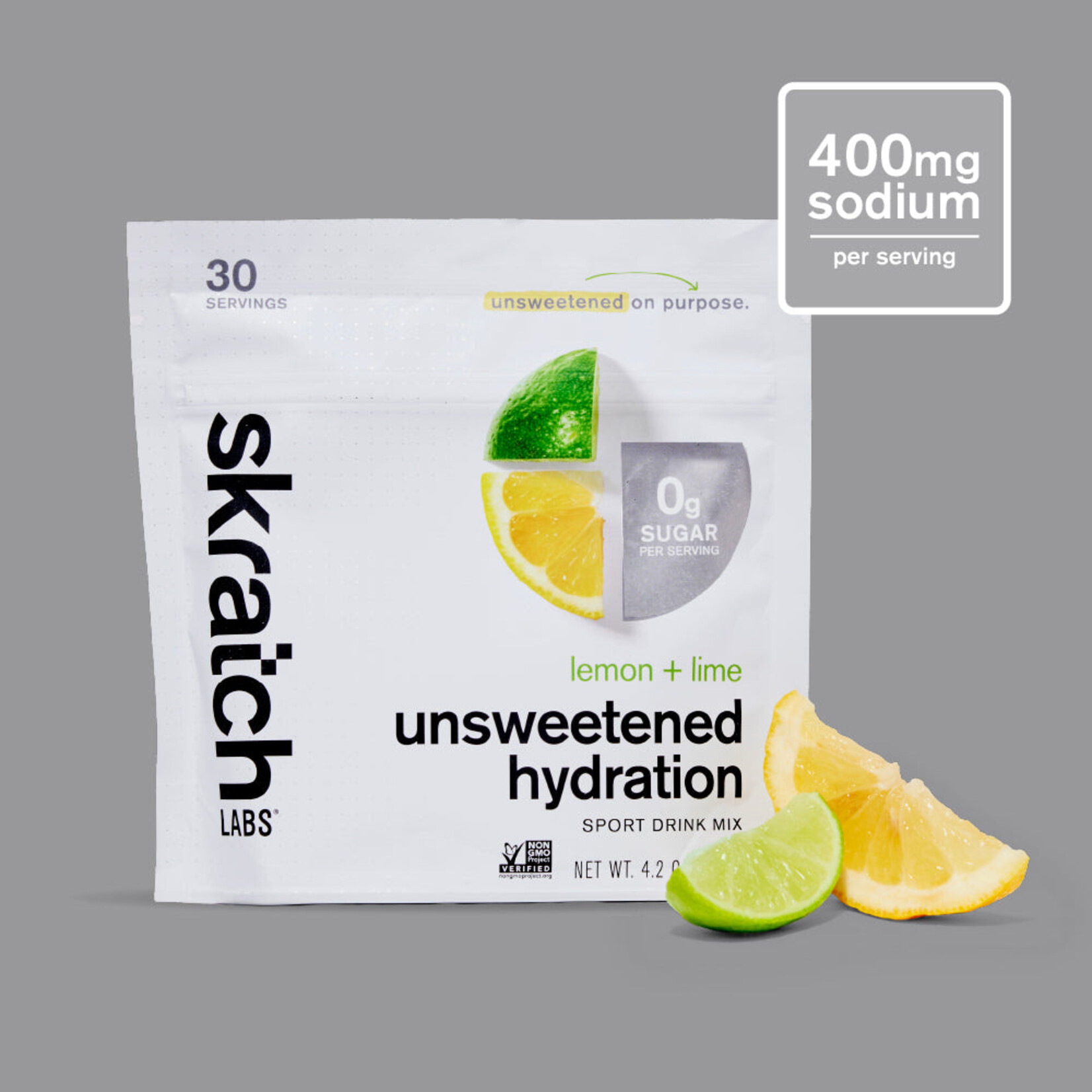 Skratch Labs Skratch Labs Unsweetened Hydration Sport Drink Mix 120g Bag