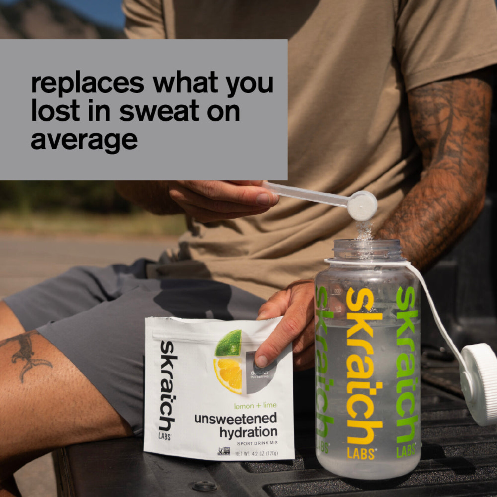 Skratch Labs Skratch Labs Unsweetened Hydration Sport Drink Mix 120g Bag