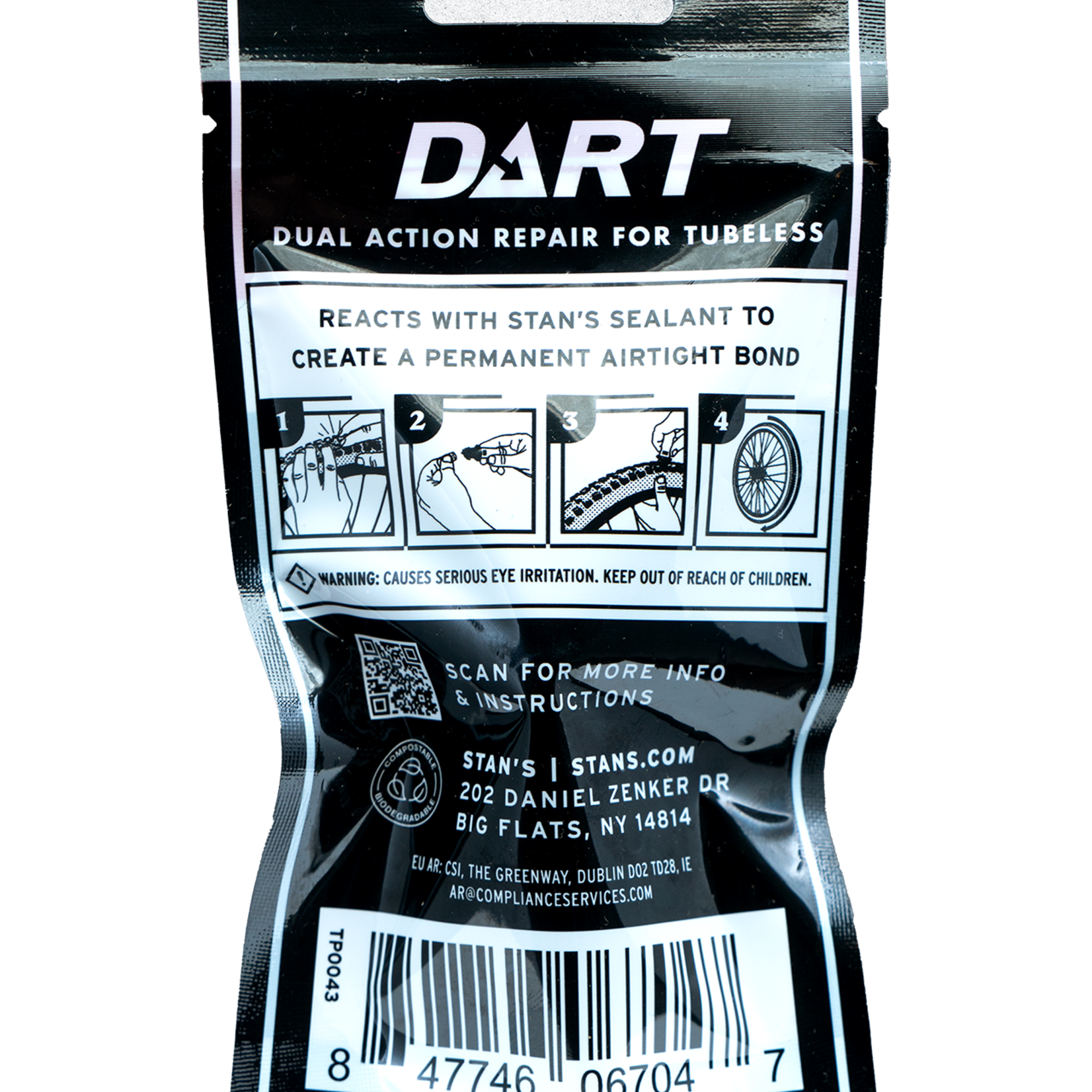 STAN'S Stan's DART Tubeless Repair Tool w/ Stainless Rod