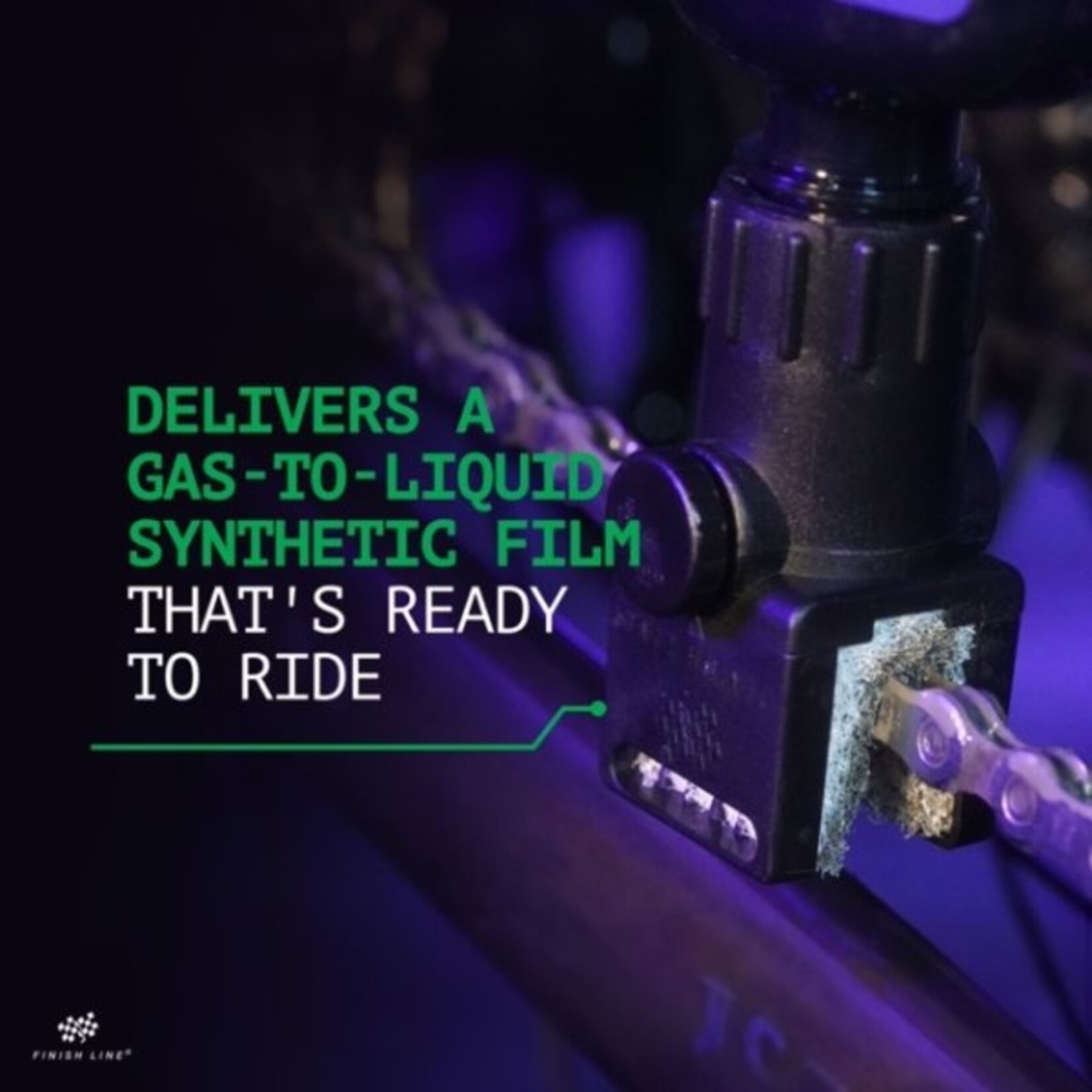 FINISH LINE Finish Line HALO Wet Lube Bottle and Tool Set - 120ml