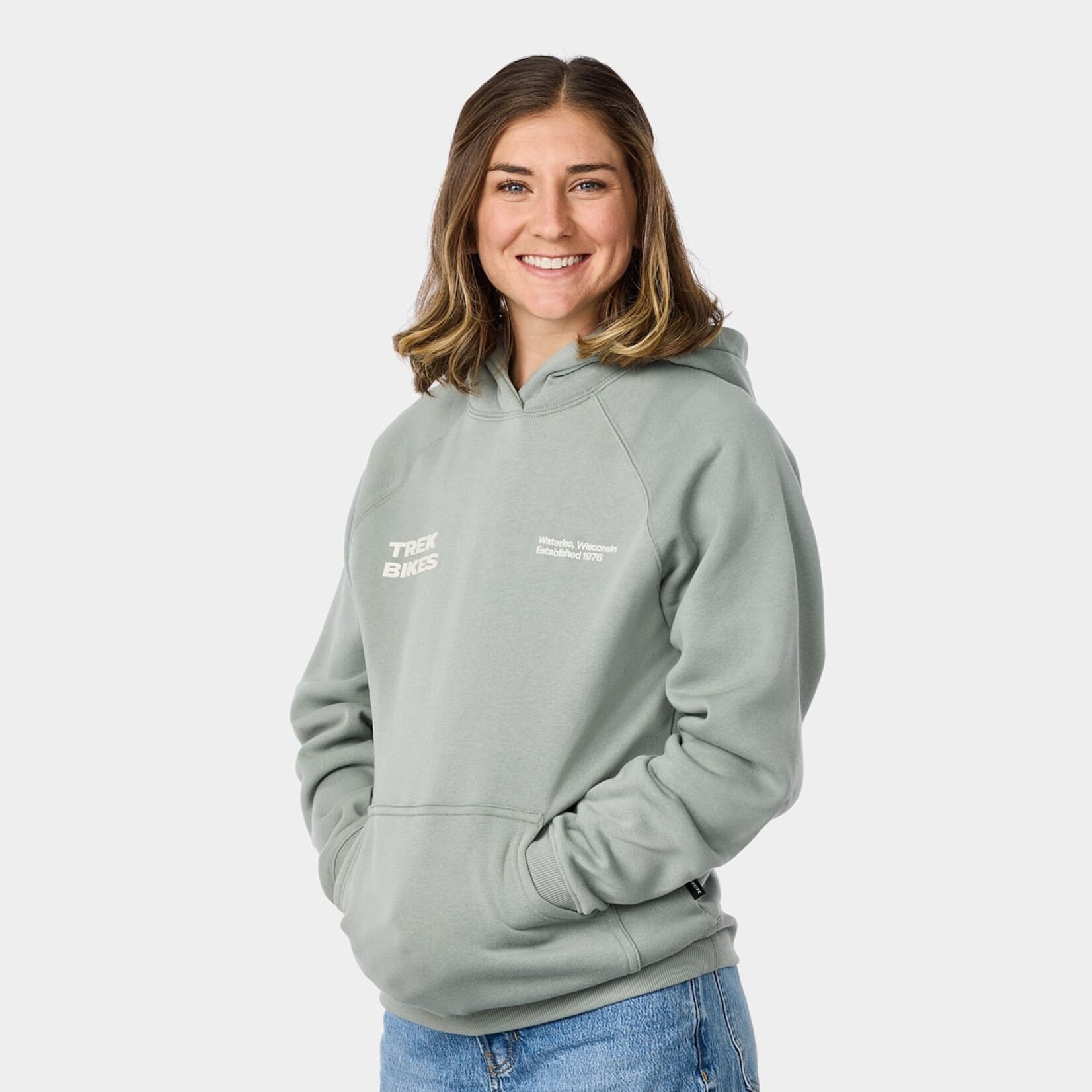 TREK Trek Right Stacked Unisex Hoodie