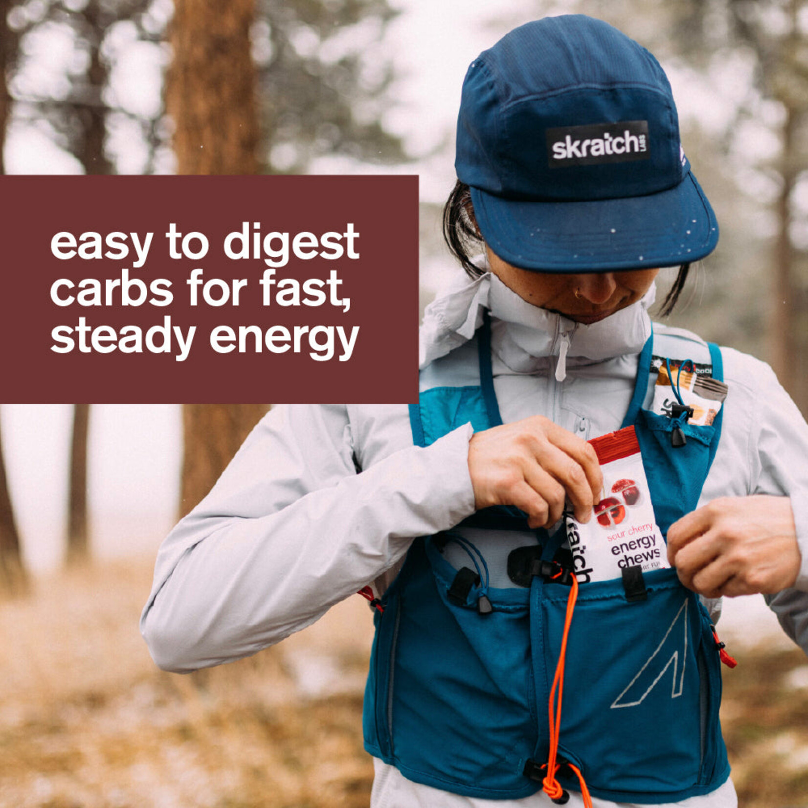 SKRATCH LABS Skratch Labs Energy Chews Sport Fuel, 50g Packet