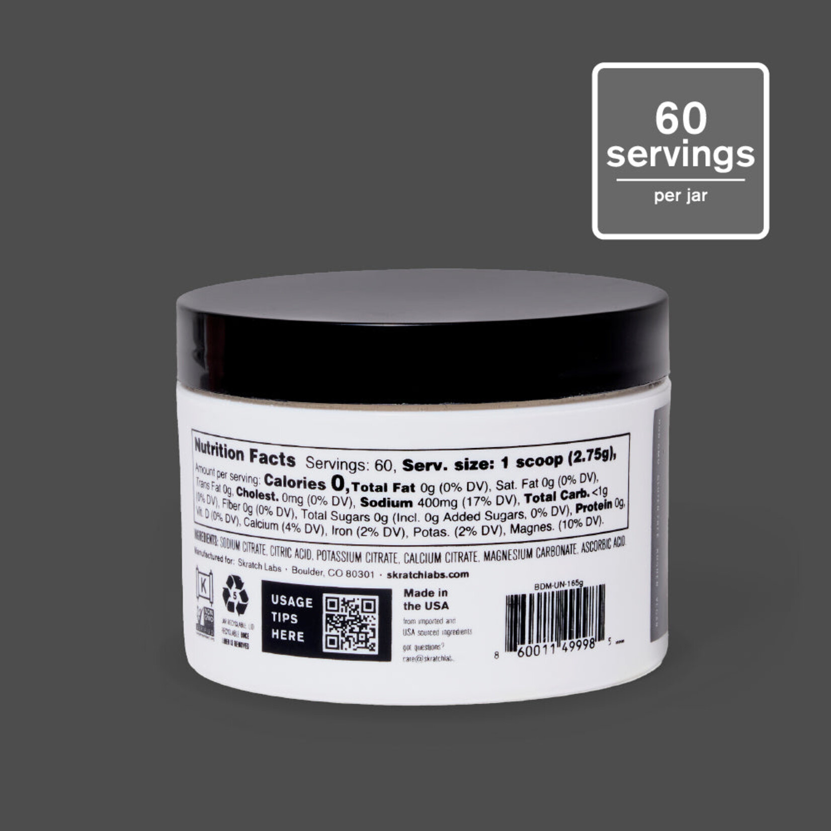 SKRATCH LABS Skratch Labs Electrolyte Booster 165g