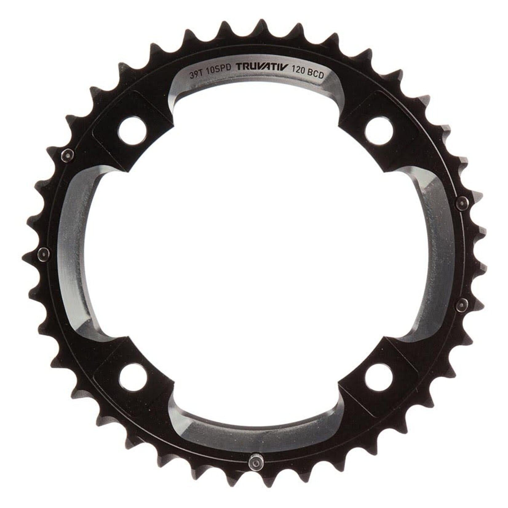 SRAM Sram 10spd GXP Alloy Chainring, 120mm BCD, 4 Bolt, 39T