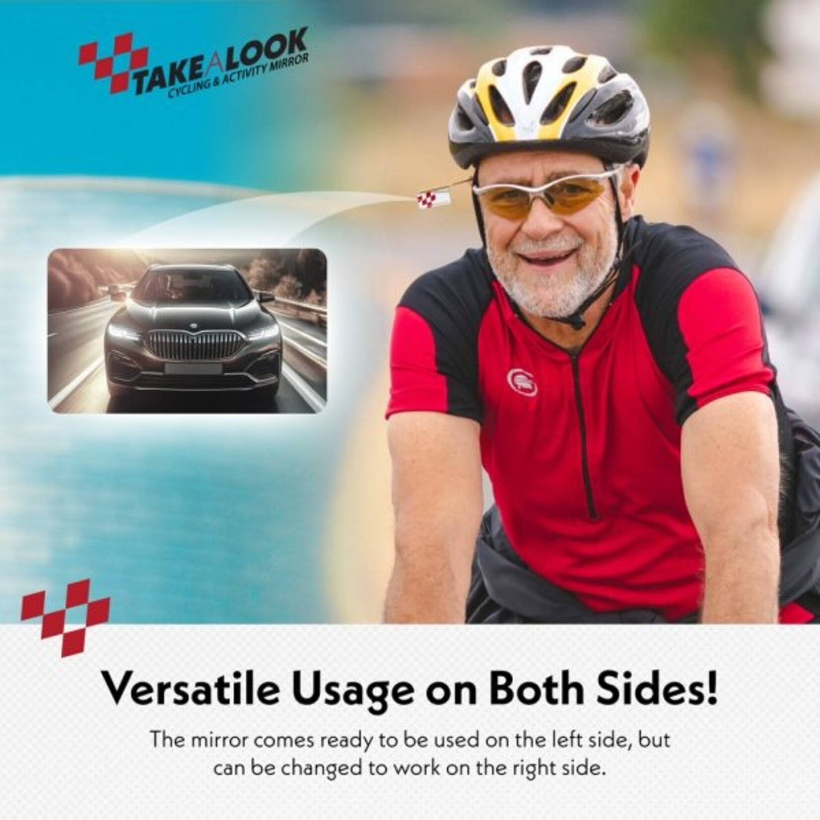 TAKE-A-LOOK Take-A-Look Cycling Mirror Compact