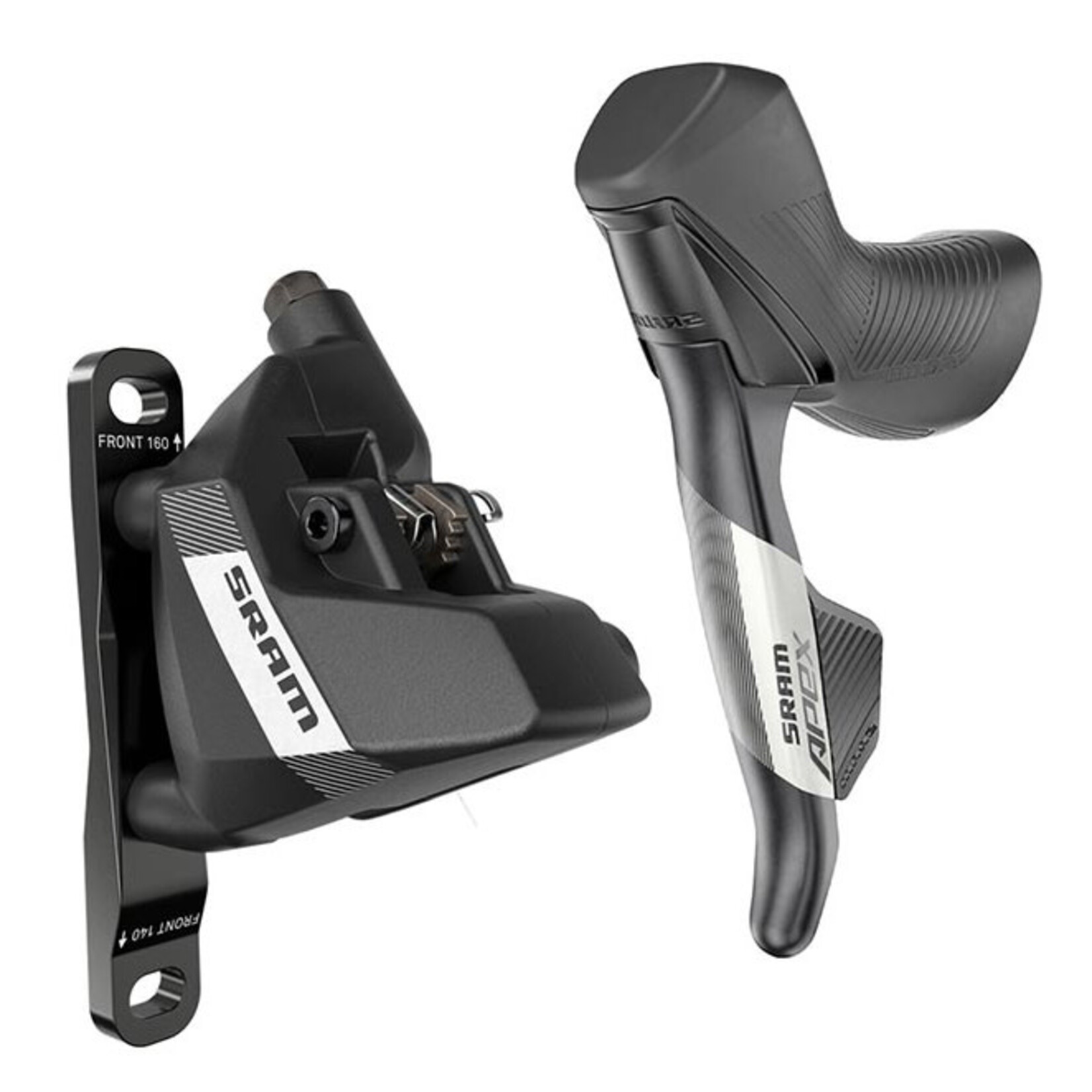 SRAM Sram Apex AXS D1 Left Shifter w/ Flat Mount Front Caliper (890mm Pre-Cut Hose)