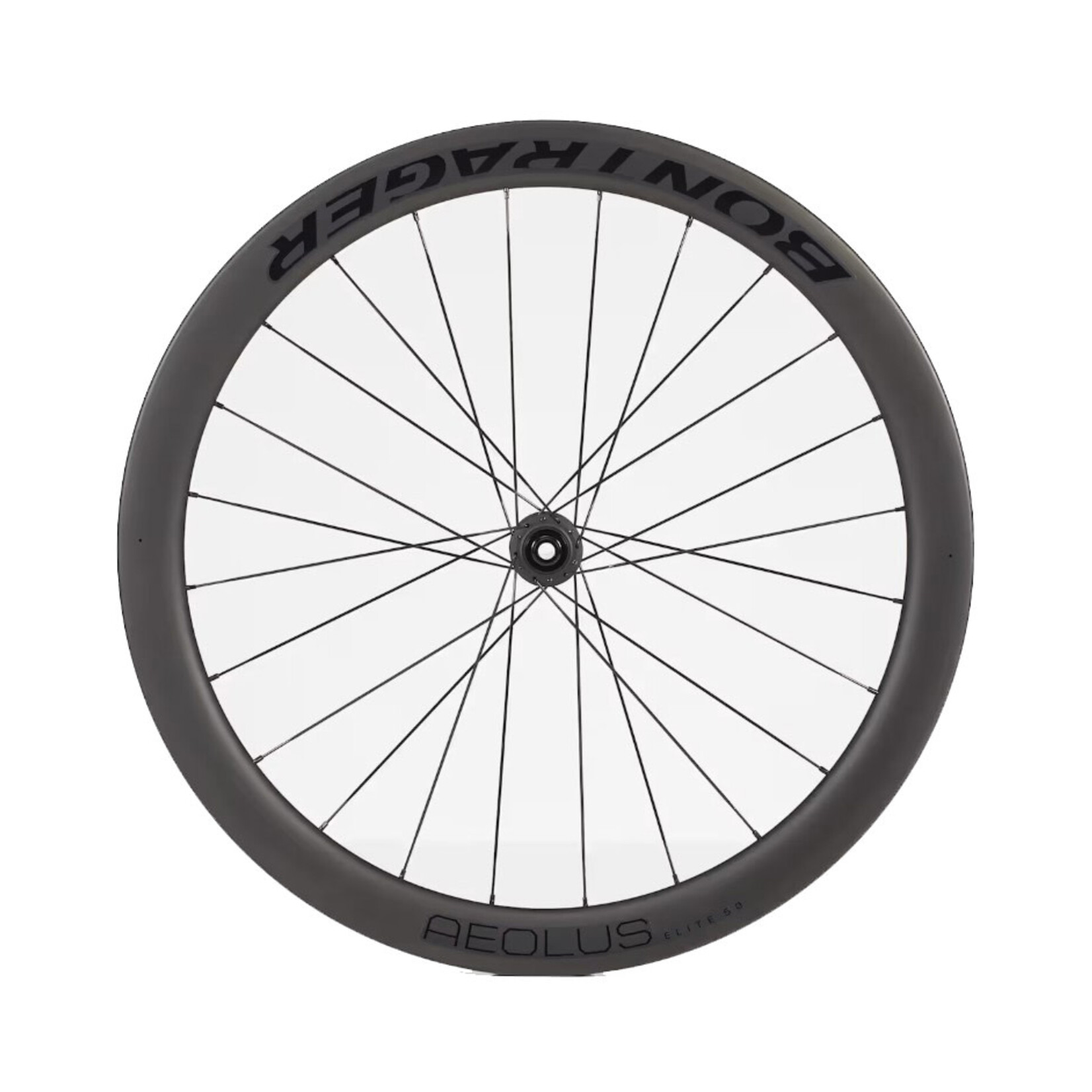 BONTRAGER Bontrager Aeolus Elite 50 TLR 700c Front Wheel, 12x100mm, Centerlock, 24h