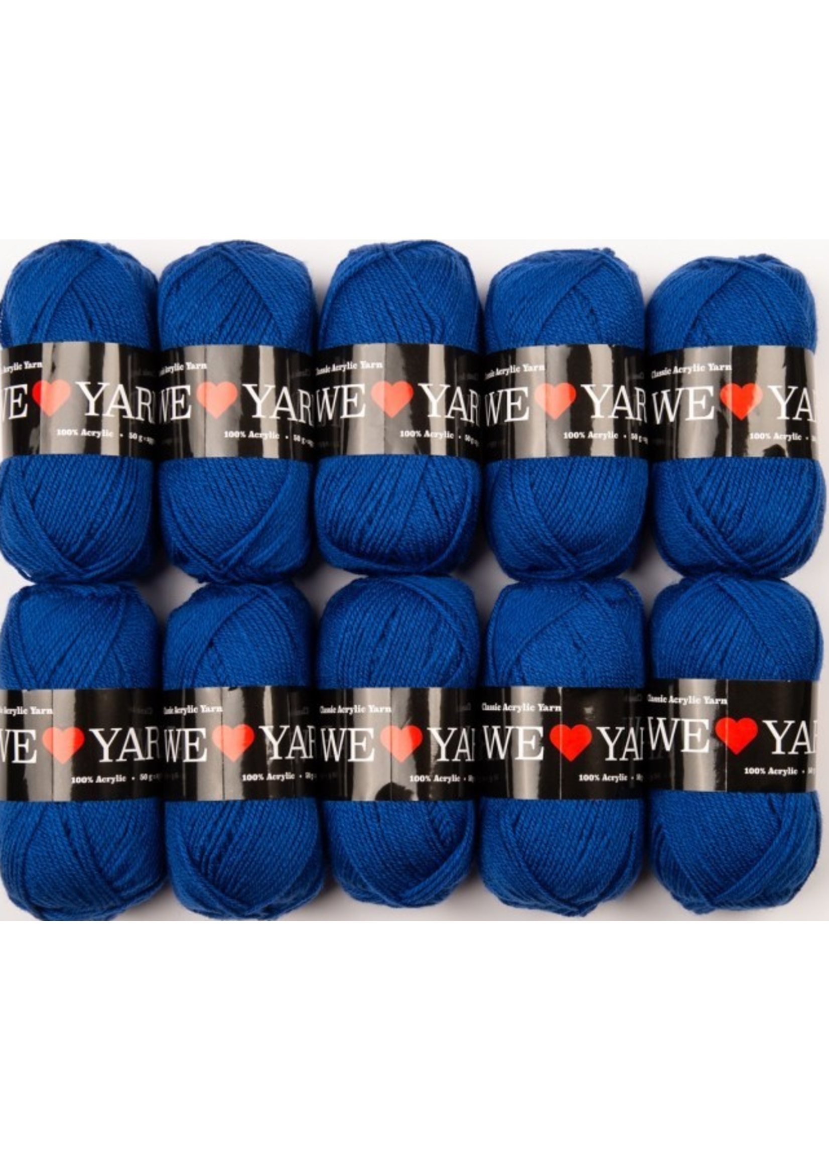 Classic Acrylic Yarn 164yds Royal Blue