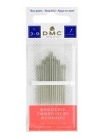DMC Hand Needle Embroidery Size 3/9 16pc