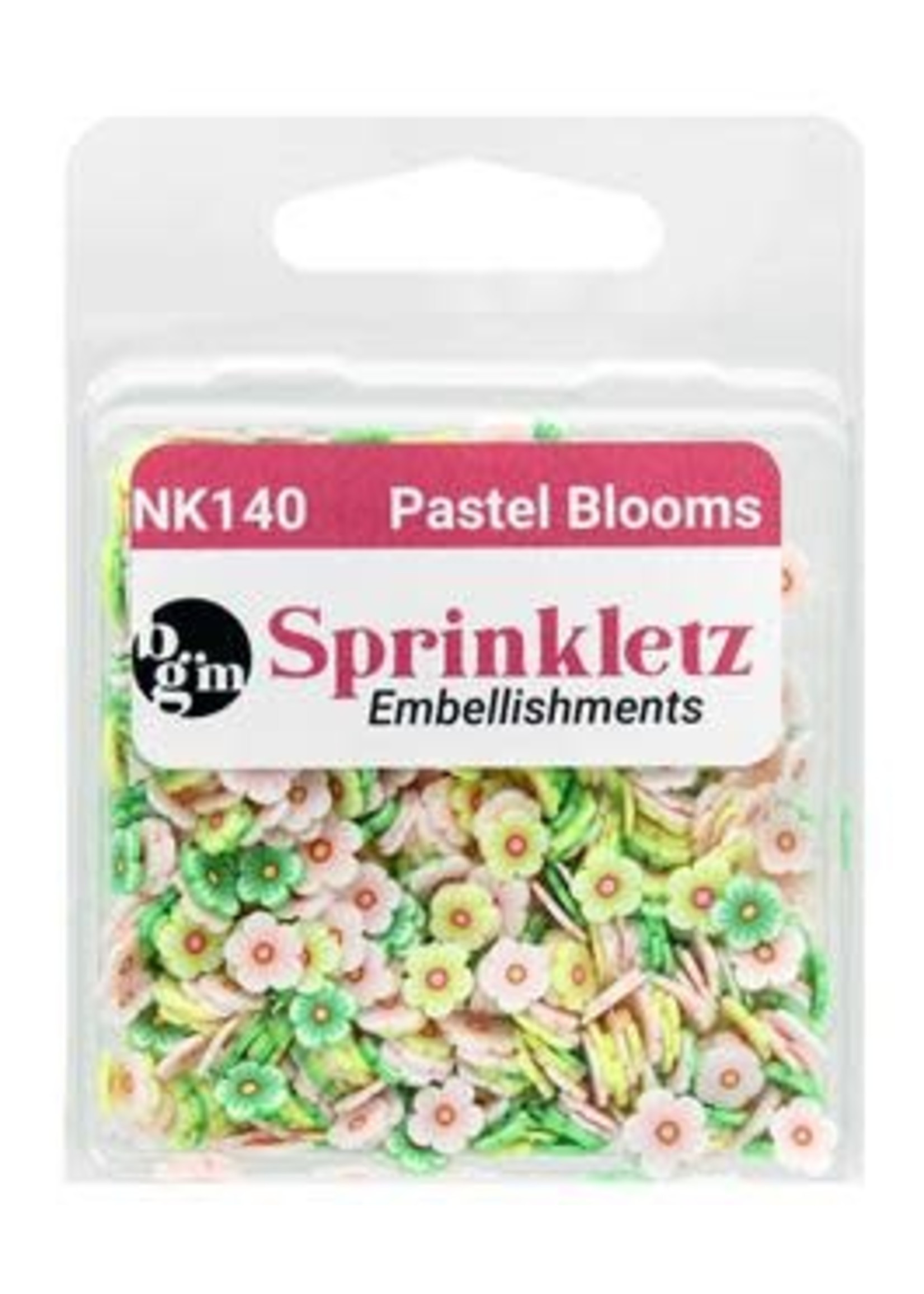 Buttons Galore Sprinkletz Pastel Blooms