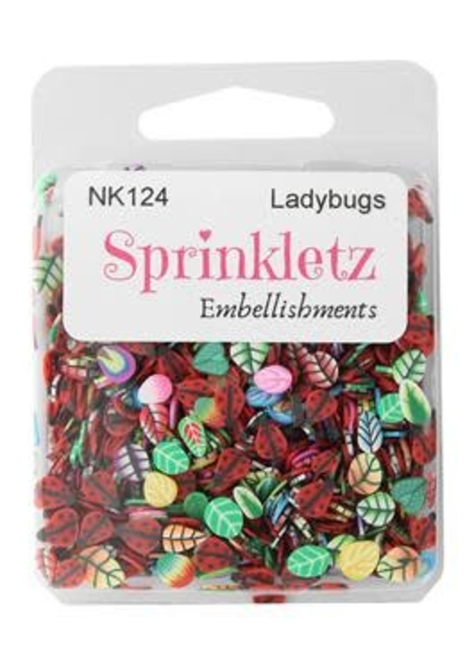 Buttons Galore Sprinkletz Ladybugs