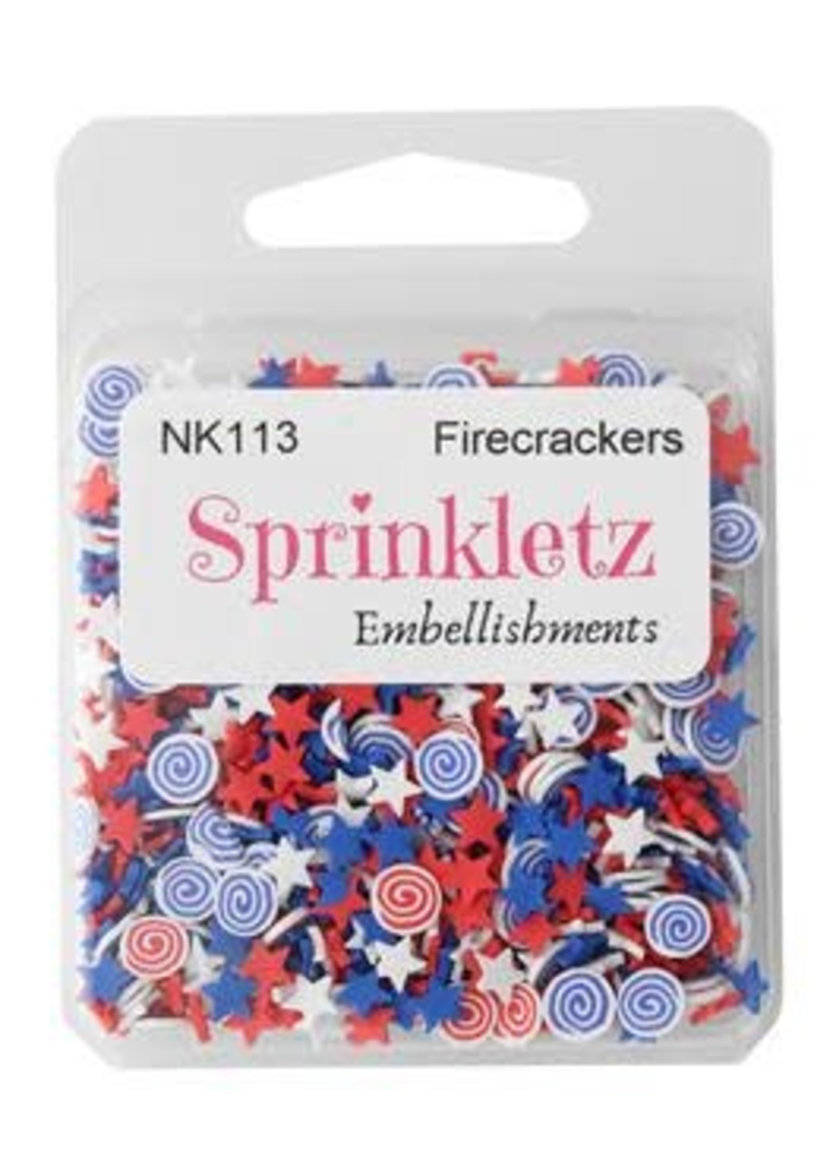 Buttons Galore Embellishments Sprinkletz Firecrackers
