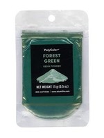 Alumilite PolyColor Resin Powder 1⁄2oz Forest Green
