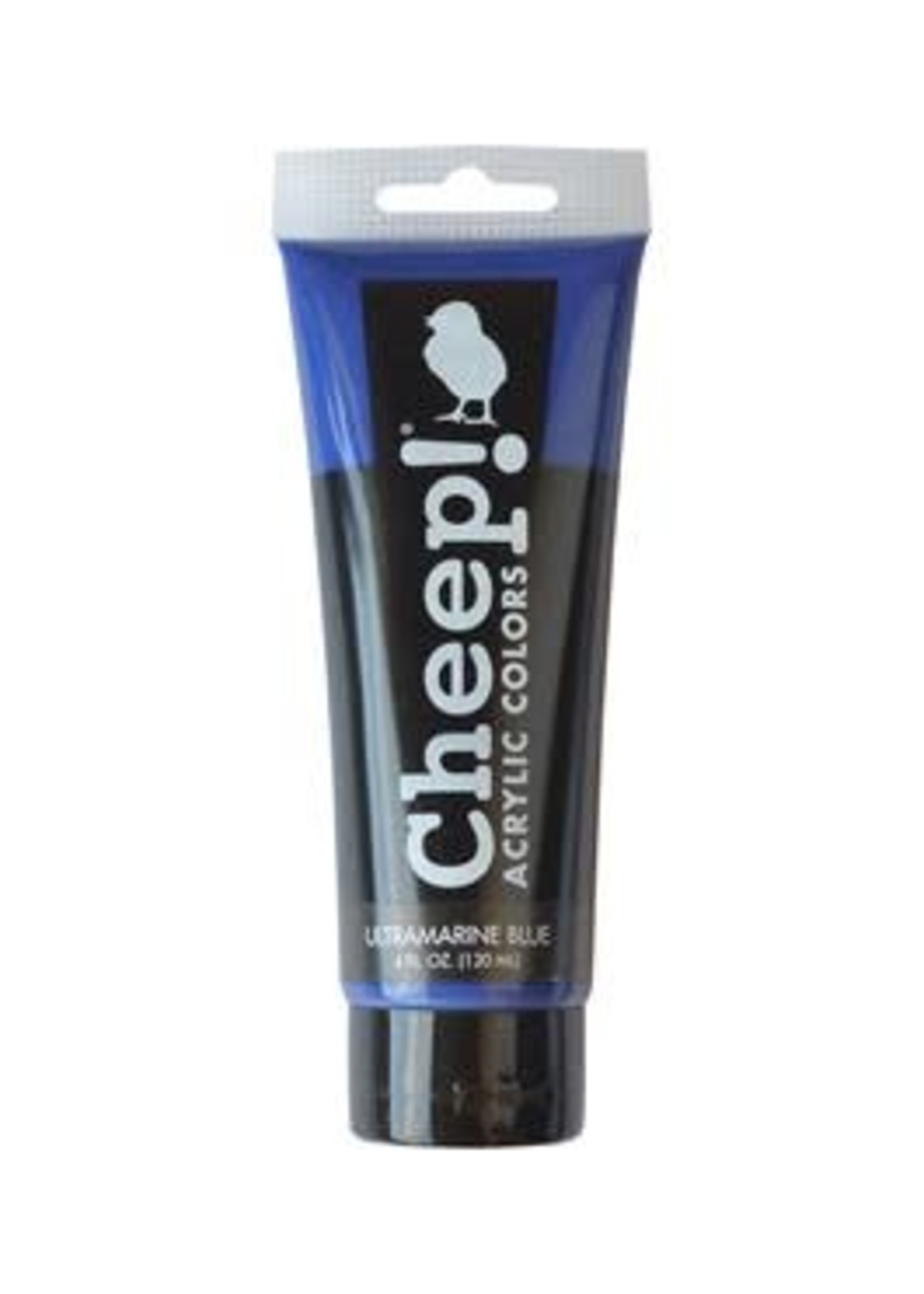 Cheep! Acrylic Paint 4oz Tube Ultramarine Blue