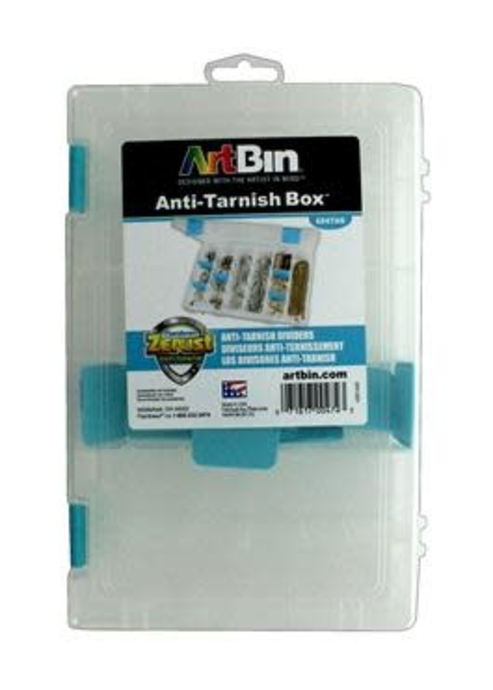 ArtBin Anti Tarnish Bead Box 6 Compartment 12 Dividers