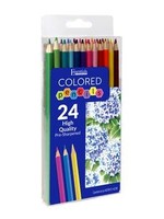 Essentials By Leisure Arts Colored Pencils Set 24pc