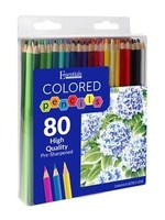 Leisure Arts Colored Pencils Set 80pc