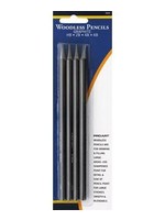 Pro Art Mark Pencil Set Graphite Woodless 4pc