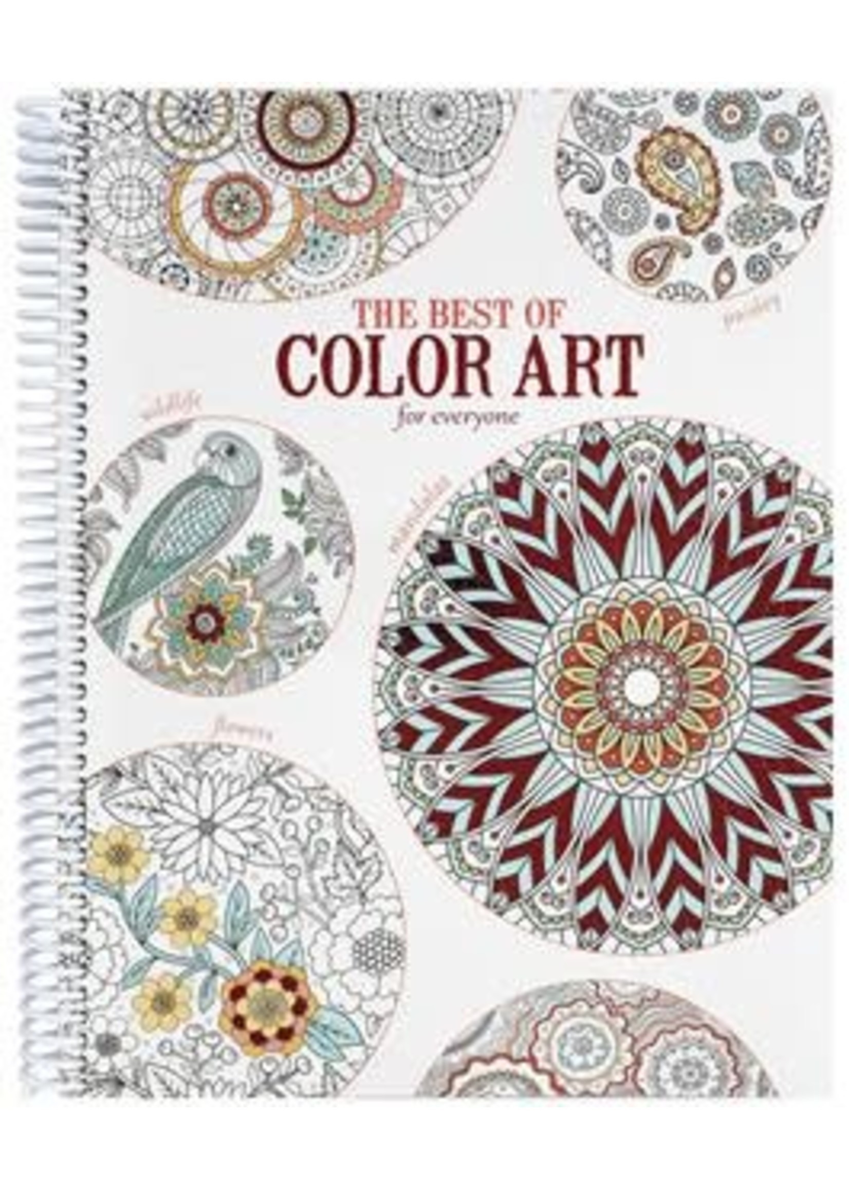 Leisure Arts The Best Of Color Art For Everyone Coloring Book
