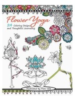 Leisure Arts Coloring Flower Yoga Book