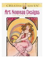Dover Creative Haven Art Nouveau Designs Coloring Book