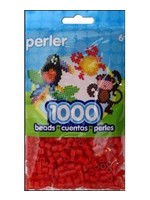 Perler Fused Bead Bag Red 1000pc