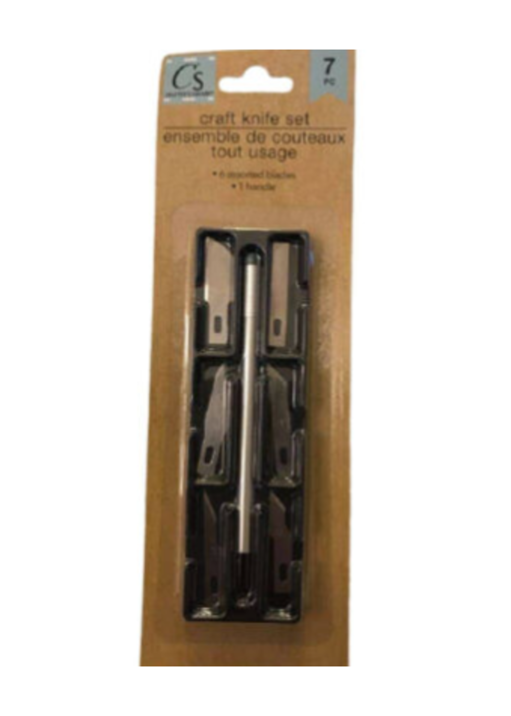 Crafter's Square Craft Knife Set 7pc Asst.