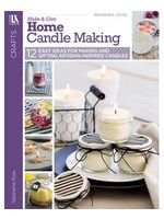 Leisure Arts Make & Give Home Candle Making Book