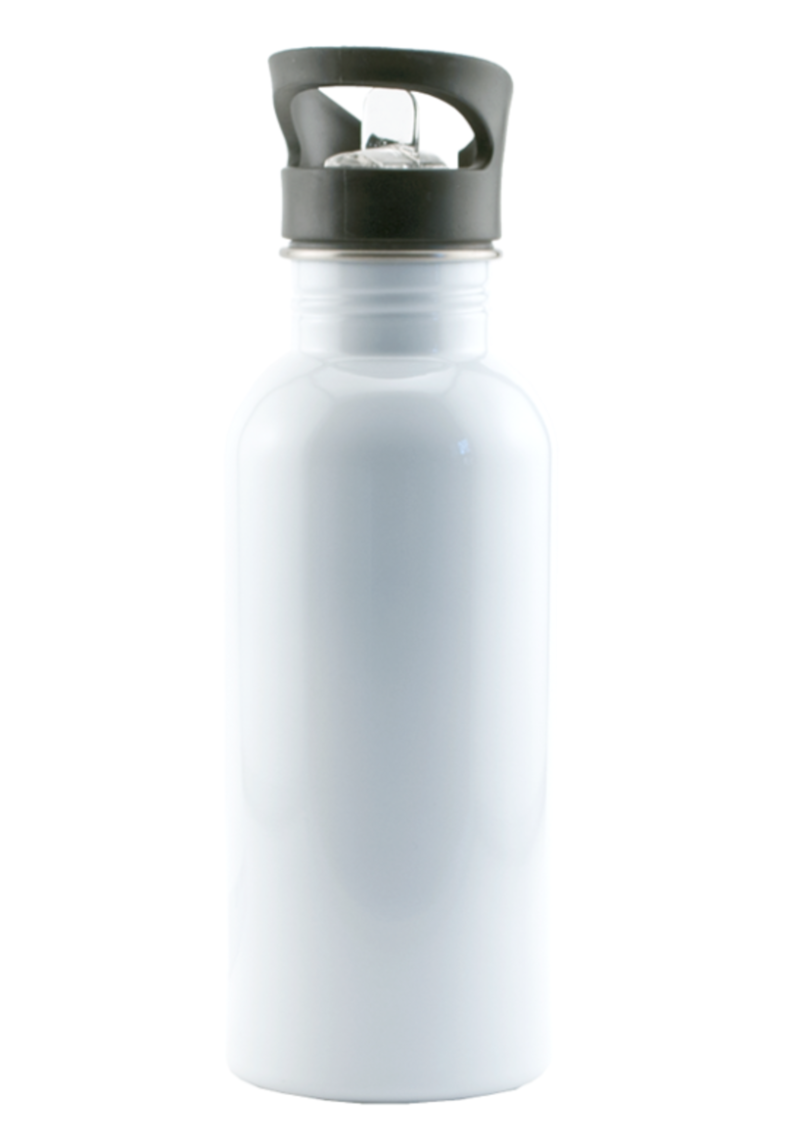 Alum. Water Bottle 16oz White