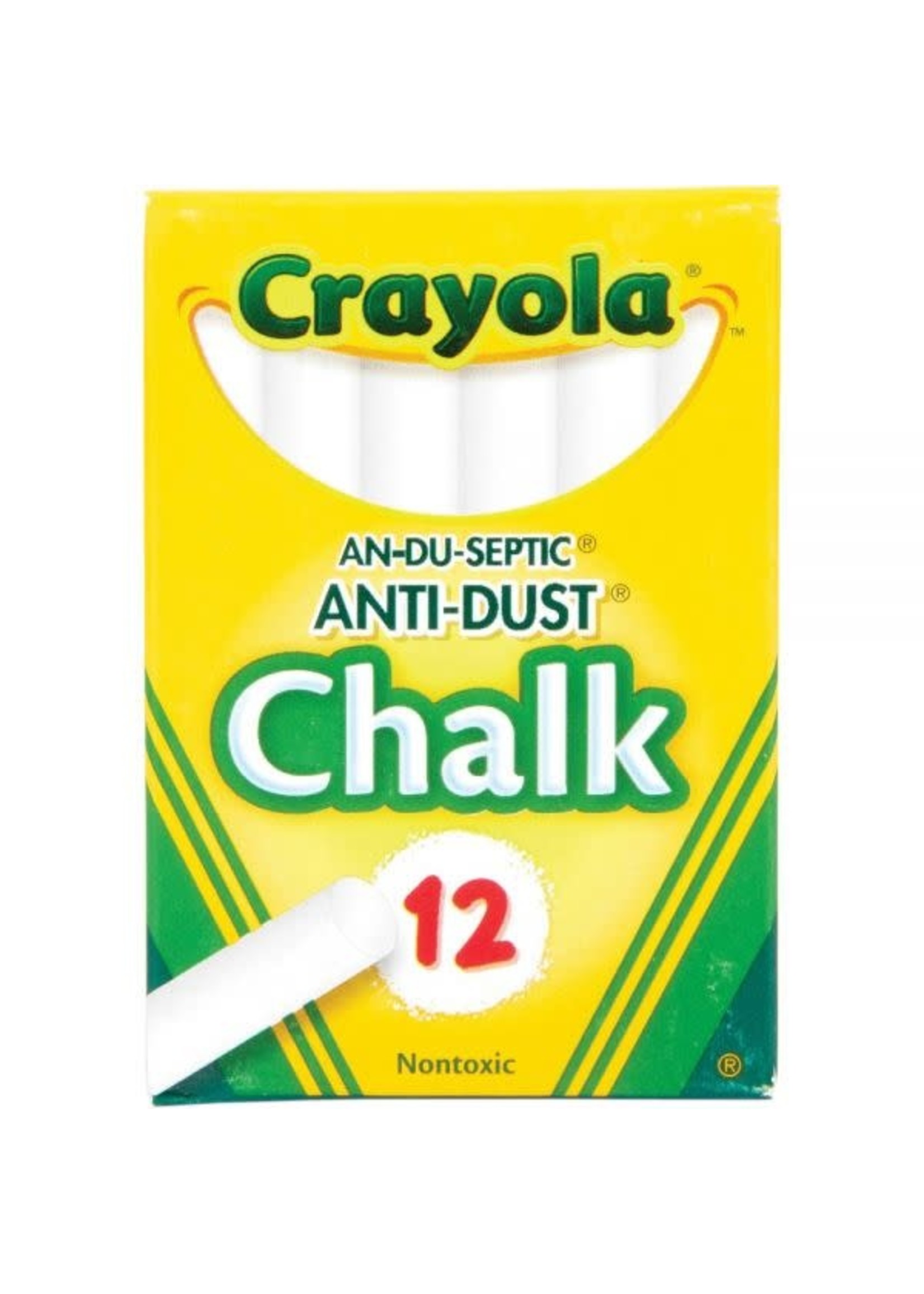Crayola Chalk 12pc White