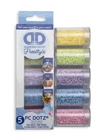 Diamond Dotz Freestyle Gems Sampler Pack 5pc Pastel