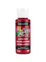 Crafters Acrylic Paint 2oz A126 Tuscan Red