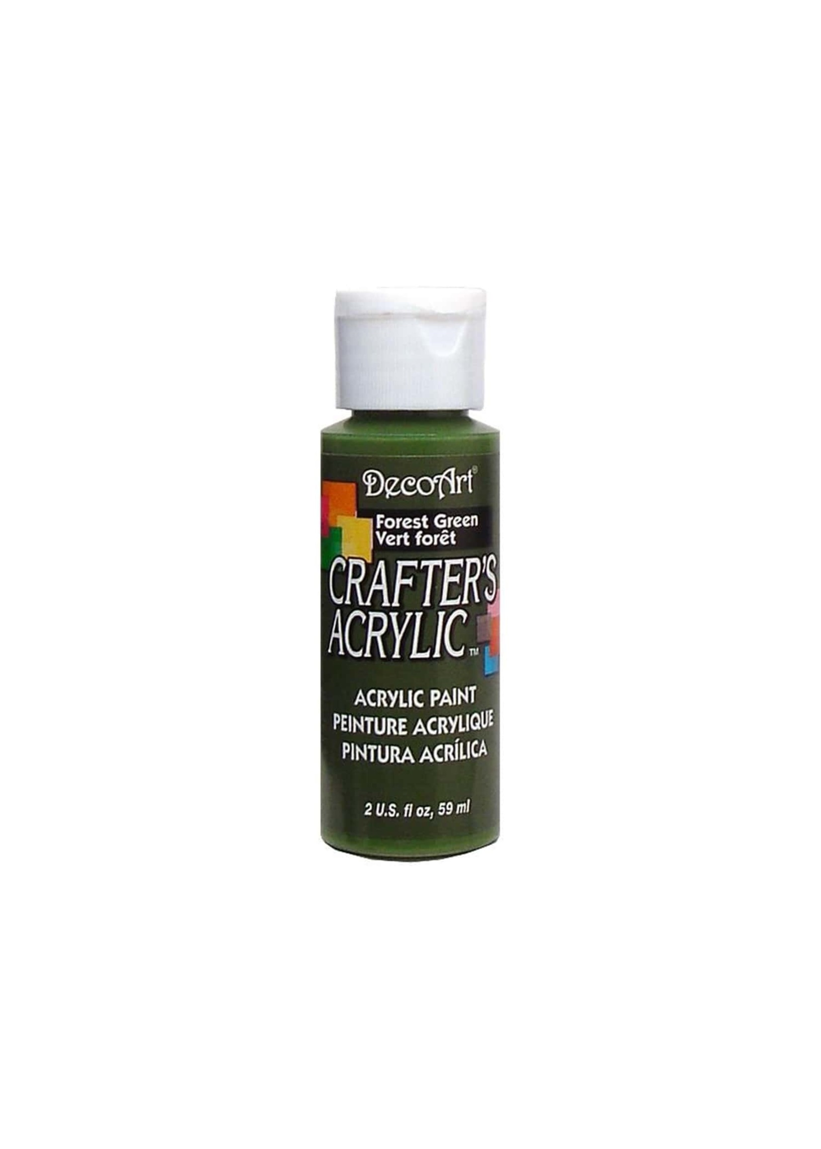 Crafters Acrylic Paint 2oz 39 FOREST GREEN