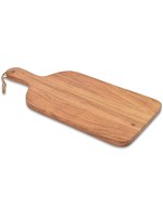 Samhita Acacia Wood Paddle Cutting Board 15x7x0.65"