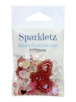 Buttons Galore Embellishments Sparkletz Valentine's Day