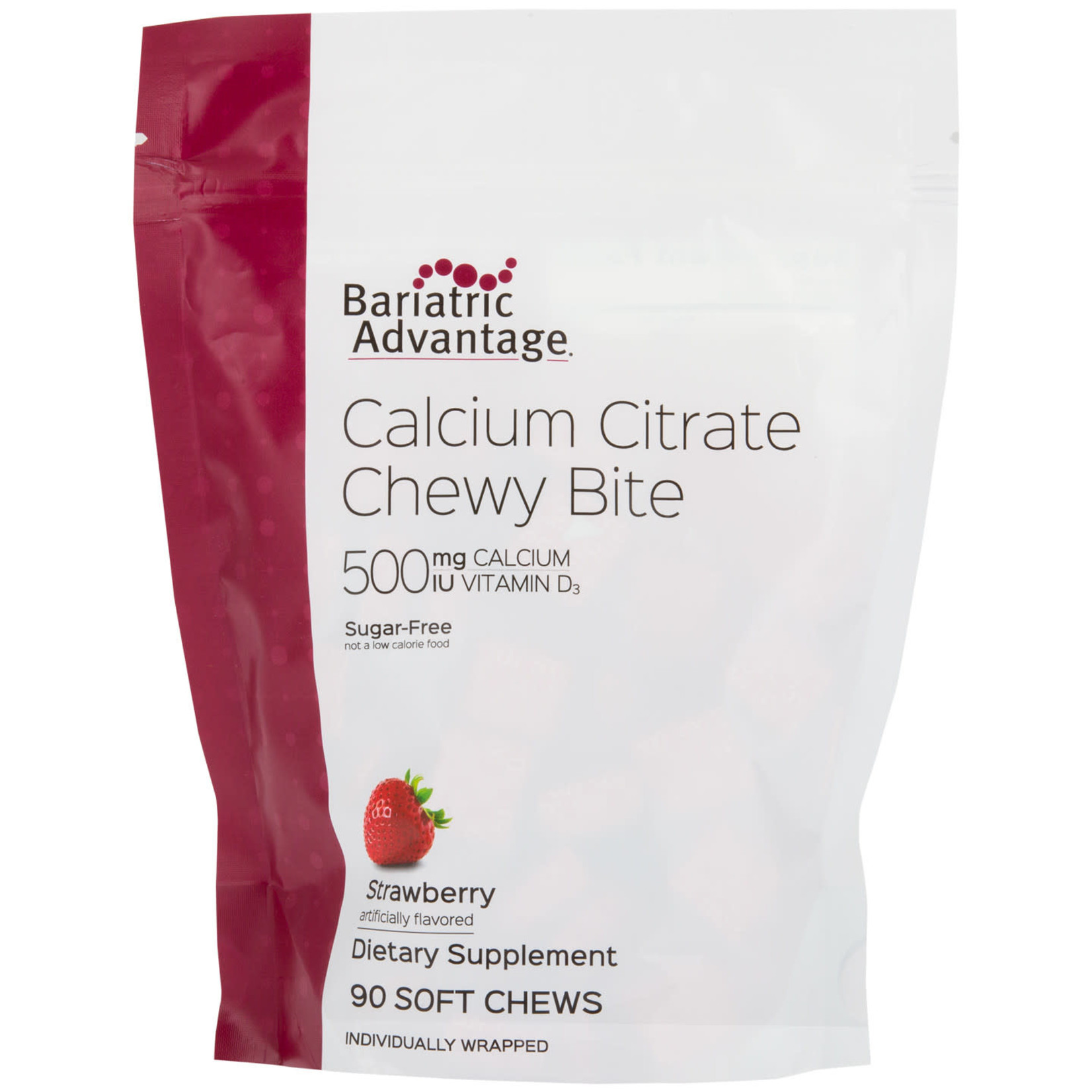 Bariatric Advantage Calcium Chewy- Strawberry
