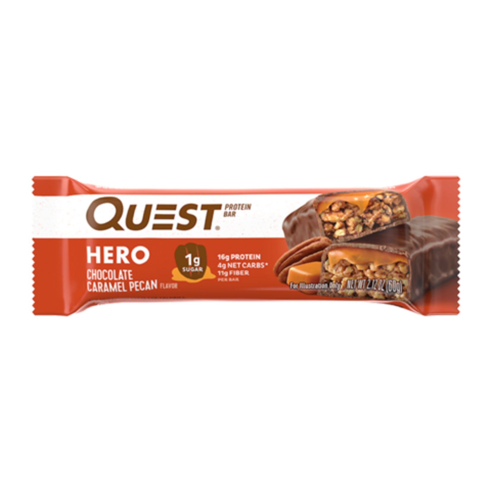 Quest Hero Chocolate Caramel Pecan