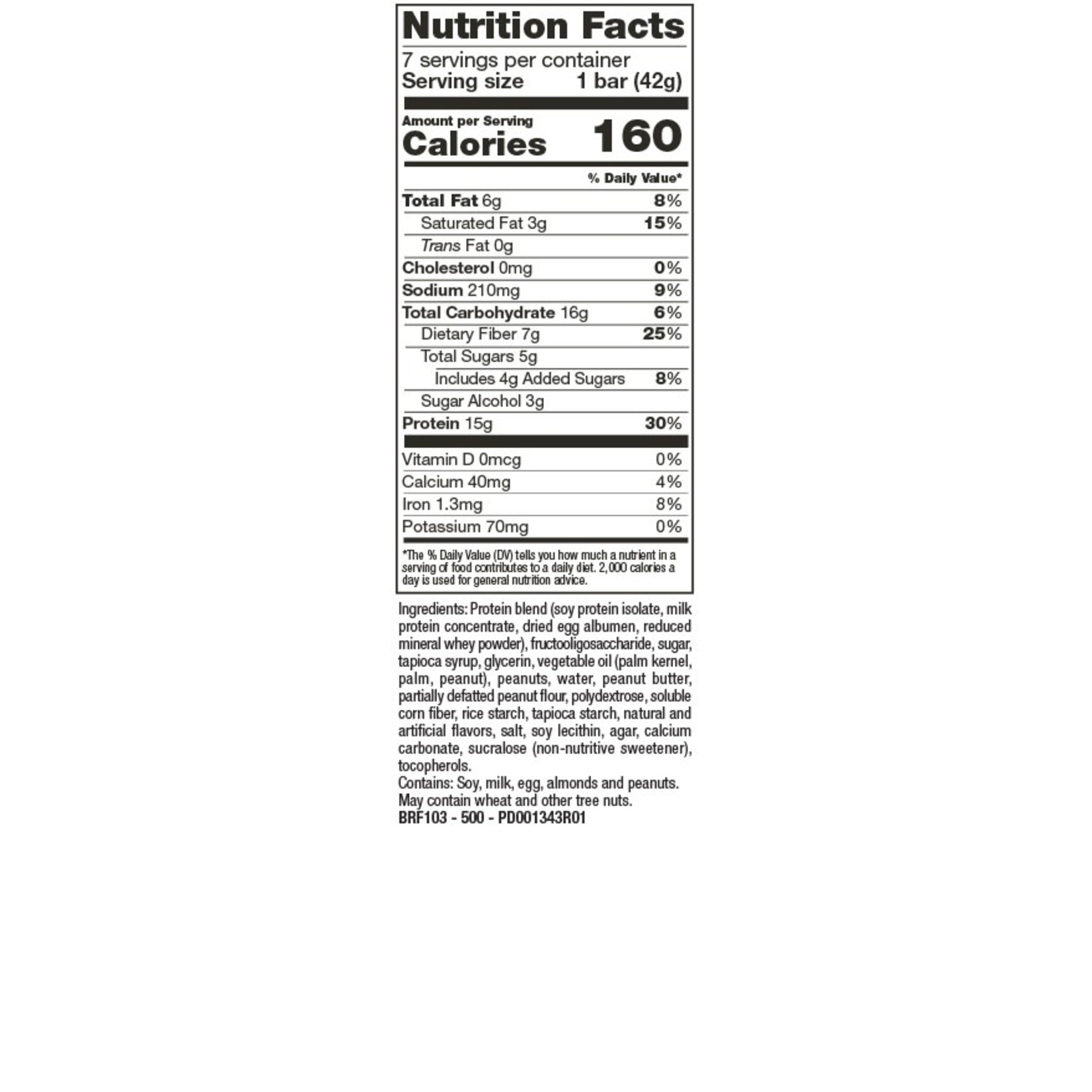 Proti Fluffy Nutter (7 bars)
