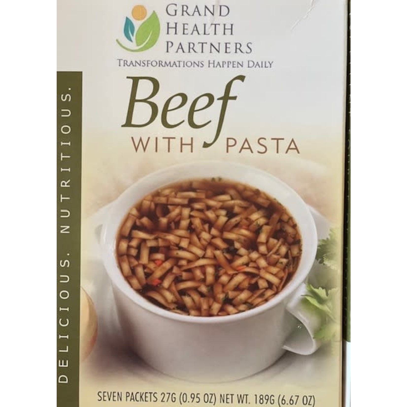 Beef with Pasta Soup (7 Pkgs)